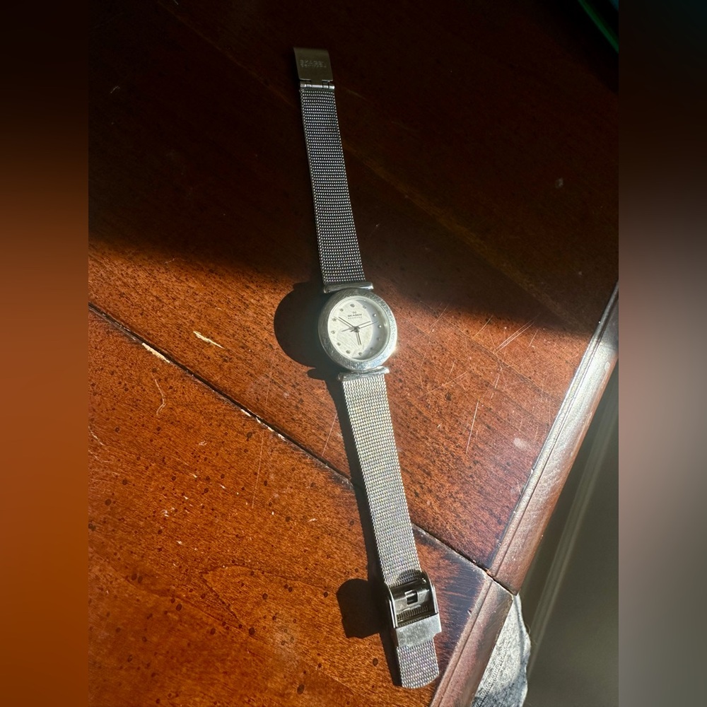 Skagen Denmark 🇩🇰 Women's Silver Mesh Watch - Picture 6 of 7